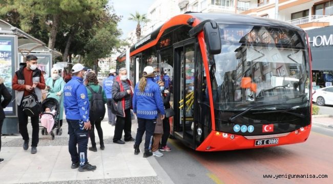  BÜYÜKŞEHİR KISTLAMASIZ  HAFTA SONUNDA  DENETİMLERE DEVAM ETTİ