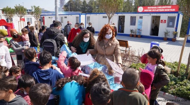 Egeli iletişimcilerden depremzede çocuklar için anlamlı proje