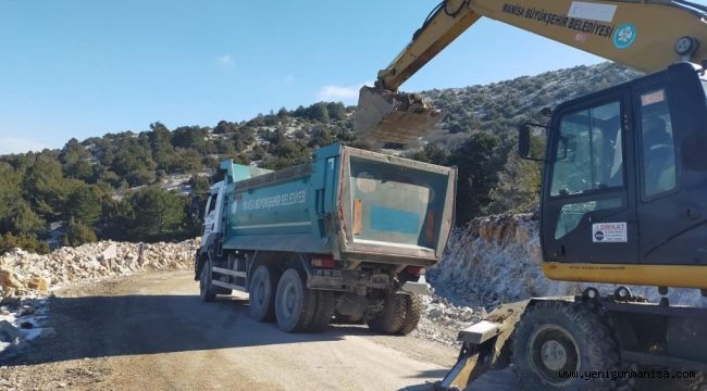 Spil Dağı’na Ulaşım Daha Kolay ve Güvenli Olacak