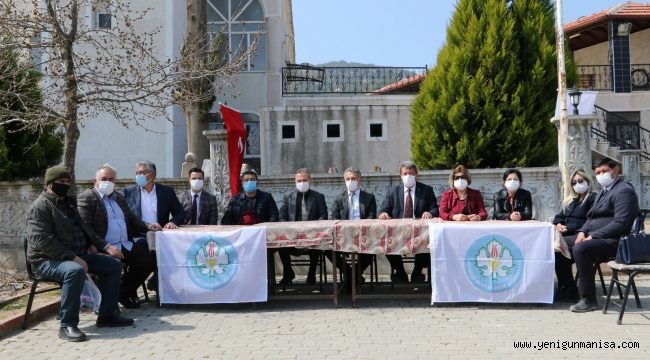  Gölmarmara  Ozanca’ya Tarihinin En Büyük Yatırımlarını Başkan Ergün Yaptı