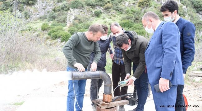 Manisa’ya 6,5 Milyon Metreküplük Su Kaynağı