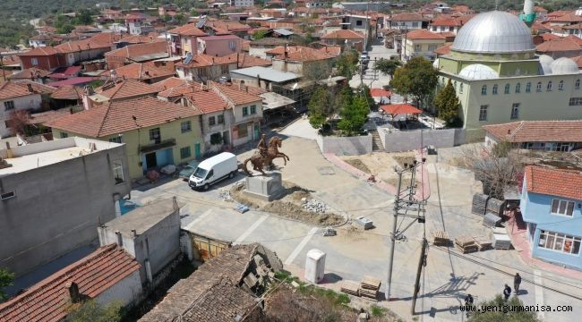 Saruhanlı Belediyesi Gökçeköy Mahallesinin Çehresini Değiştiriyor