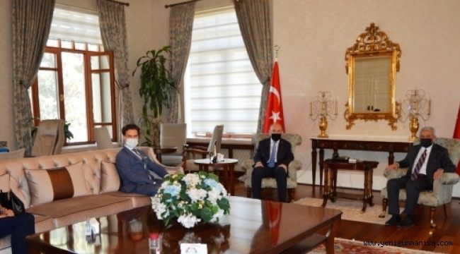Başkan Ergün’den Vali Karadeniz’e ziyaret 