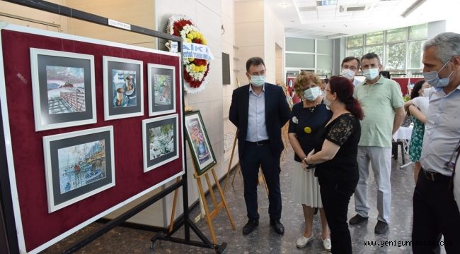 “Pandemi Günlükleri” Temalı Sergi Açıldı