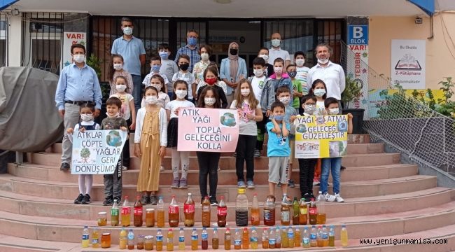 ŞEHZADELER ÇEVRECİ ÖĞRENCİLERİN PROJESİNE DESTEK VERDİ