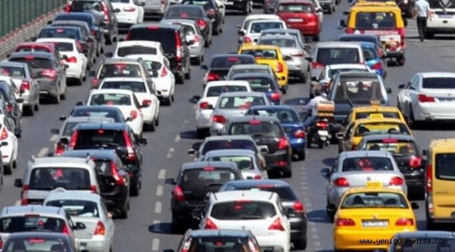 Trafiğe kaydı yapılan taşıt sayısı önceki aya göre %35,7 arttı