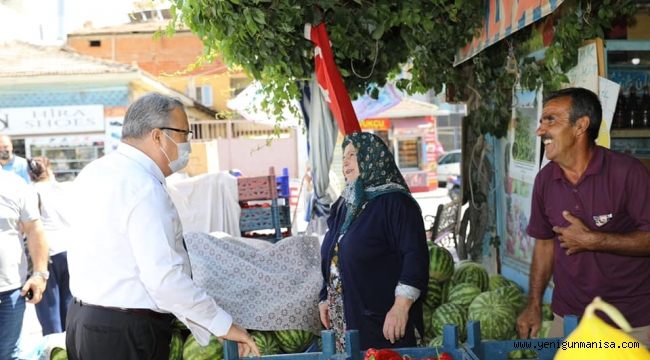 BAŞKAN ÇERÇİ MURADİYE’DE VATANDAŞLARI DİNLEDİ