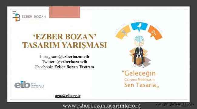 Ezberbozan Tasarım Yarışmasında finalistler belli oldu