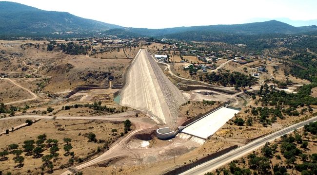 Sarma Barajı’nın gövde dolgusu tamamlandı    