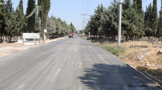 Saruhanlı Alibeyli’de Beton Yol Sevinci