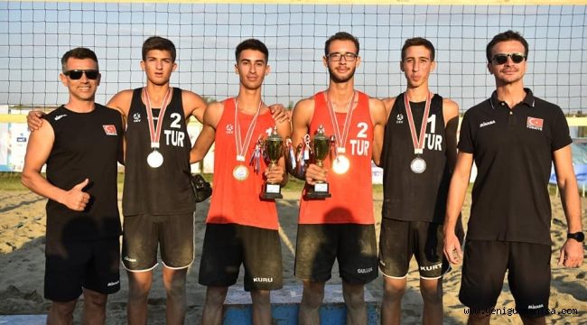  TÜRKİYE PLAJ VOLEYBOLUNDA BALKAN ŞAMPİYONU OLDU