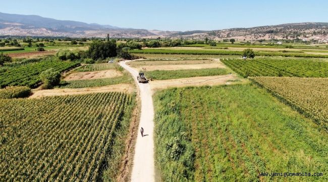 YAĞCILAR MAHALLESİNDE YOL ÇALIŞMASI