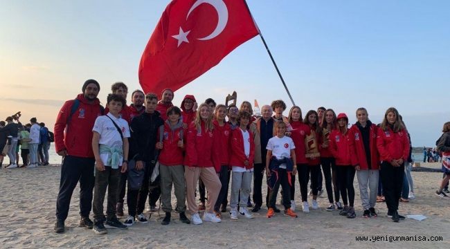 YELKENDE MERVE VATAN VE ARTUN ŞENOL AVRUPA ŞAMPİYONU