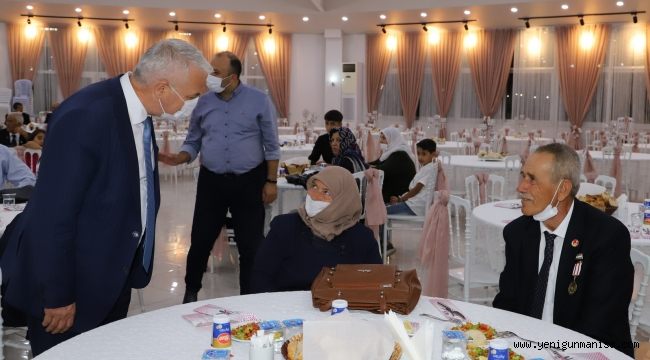 Başkan Bilgin  Gazilere Dernek Binası Sözü Verdi