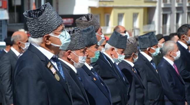 DEMİRCİ’DE GAZİLER GÜNÜ TÖRENLE KUTLANDI