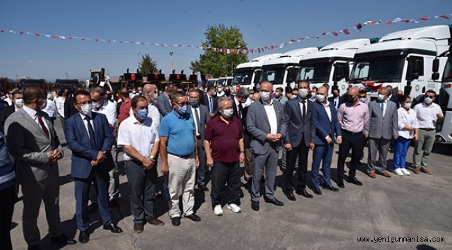 Manisa Büyükşehir Belediyesi ve MASKİ’ye 50 milyonluk dev filo