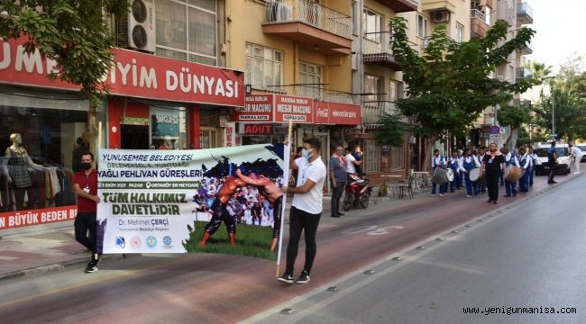 YUNUSEMRE’DEN VATANDAŞA GÜREŞ DAVETİ