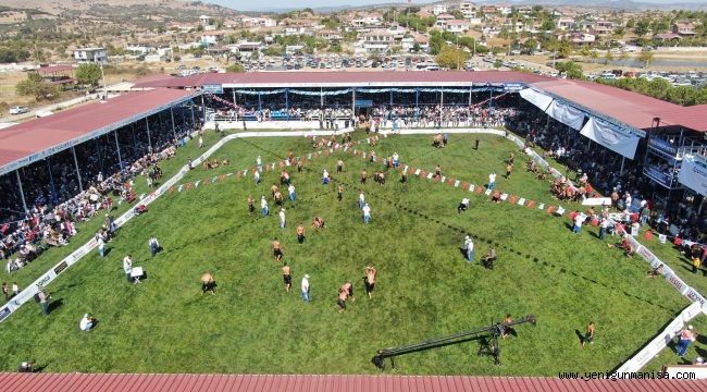 YUNTDAĞ  GÜREŞLERİNDE ALTIN KEMERİN SAHİBİ ALİ GÜRBÜZ OLDU