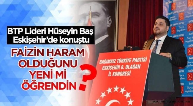 Faizin haram olduğunu yeni mi öğrendin?