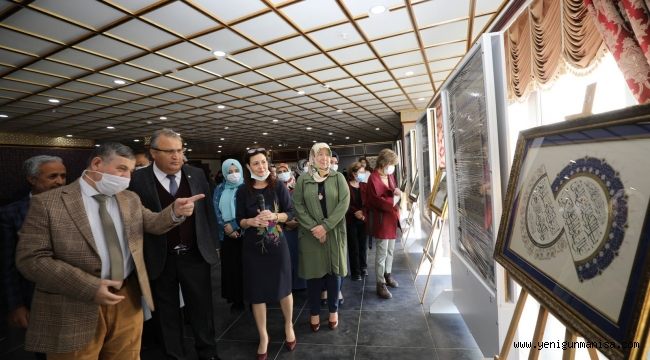 GELENEKSEL TÜRK EL SANATLARI SERGİSİ BEĞENİ TOPLADI