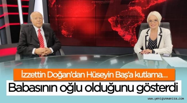 Babasının oğlu olduğunu gösterdi