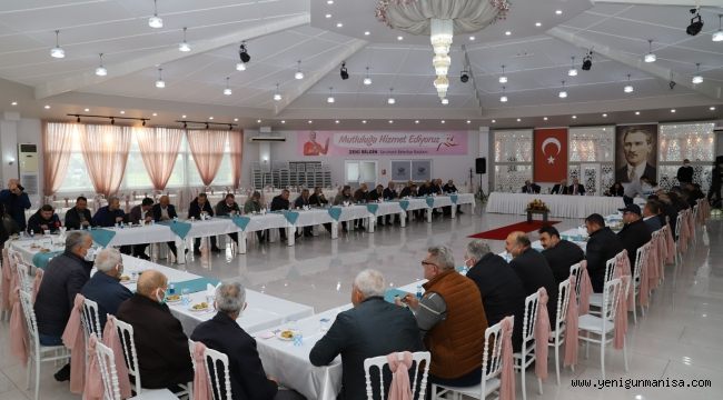 Başkan Bilgin, Muhtarlara Bina Sözü Verdi