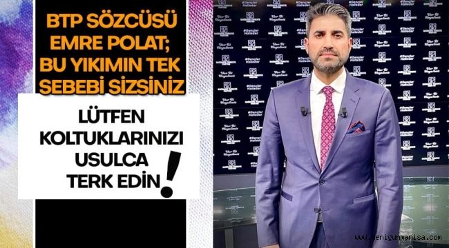 Lütfen koltuklarınızı usulca terk edin !