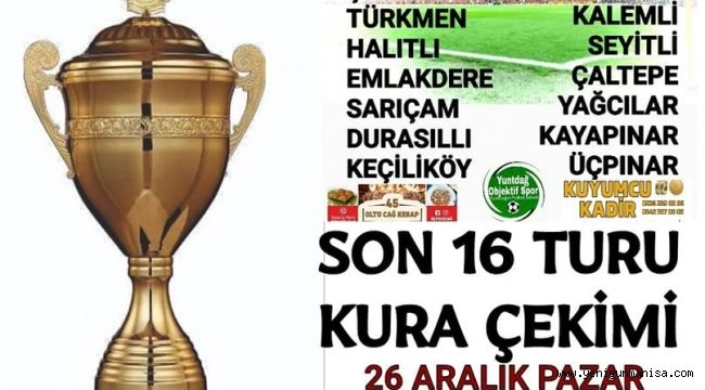 YUNTDAĞ CUP 5TE KURA ZAMANI