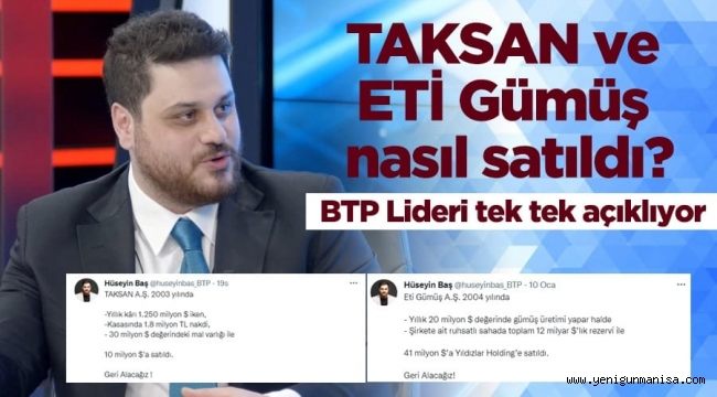 Baş“AKP babalar gibi sattı, biz tek tek geri alacağız”