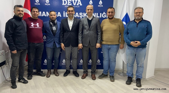 MANİSA DEVA PARTİSİNDE İLÇELER DEVAM EDİYOR