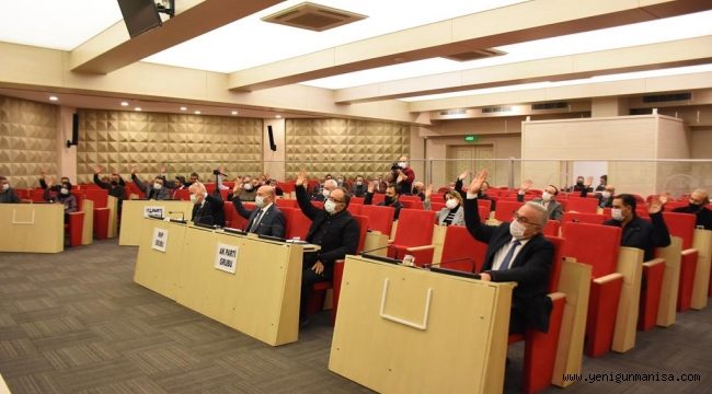 ŞEHZADELER BELEDİYESİ YILIN İLK MECLİSİNİ YAPTI