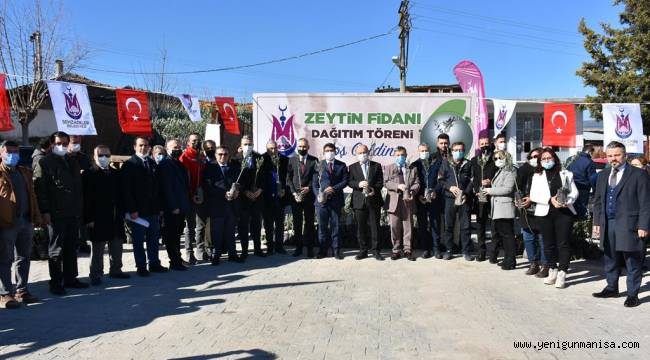 ŞEHZADELERDEN 20 BİN ZEYTİN FİDANI 