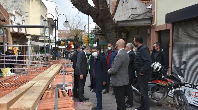 ŞEHZADELERİN TARİHİ ÇARŞISI  YENİLENİYOR