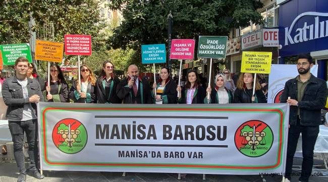 MANİSA BAROSUNDAN 23 NİSAN KUTLAMASI