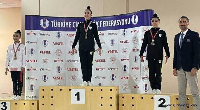 Manisa BBSK’lı Cimnastikçilerden 12 Madalya