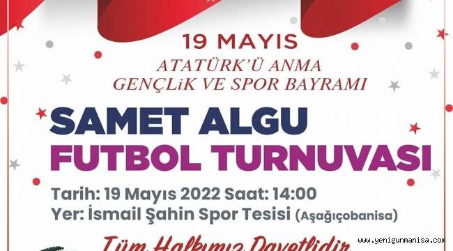  Samet Algu Turnuva ile Anılacak