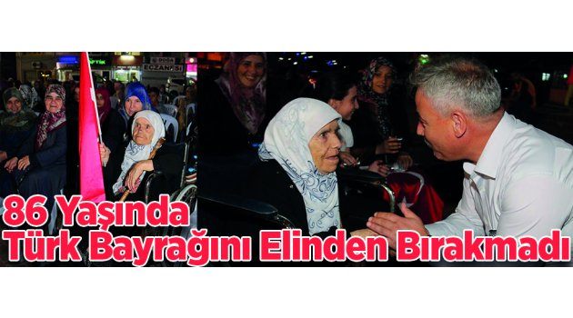86 Yaşında Demokrasi Nöbetinde