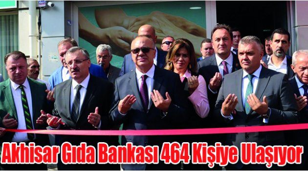 Akhisar Gıda Bankası 464 Kişiye Ulaşıyor