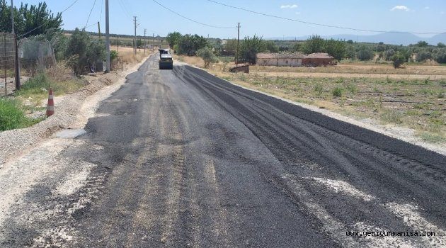 Başkan Bilgin Bozuk Yolara El Attı