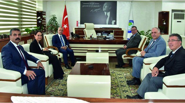 Başkan Kayda, Salihli MYO Müdürü Dilber’i Ağırladı