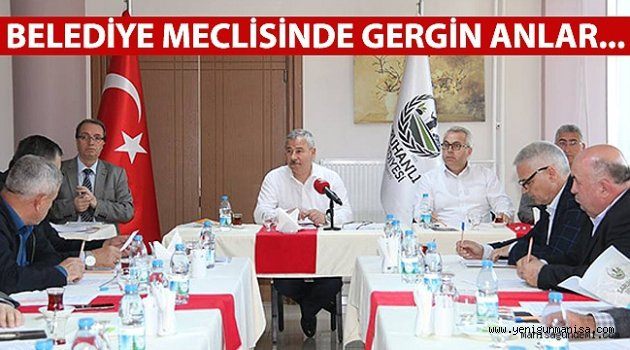 Belediye Meclis toplantısı gergin geçti!!