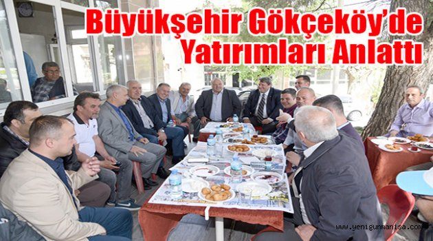 Büyükşehir Gökçeköy’de yatırımları anlattı