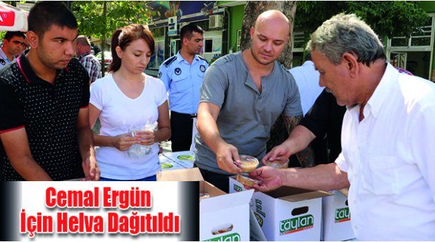 Cemal Ergün İçin Helva Dağıtıldı