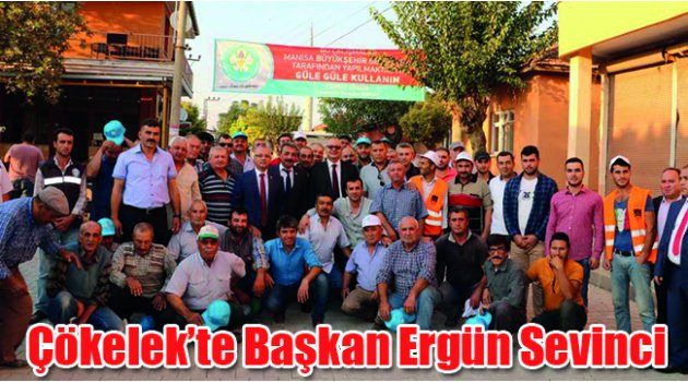 Çökelek’te Başkan Ergün Sevinci