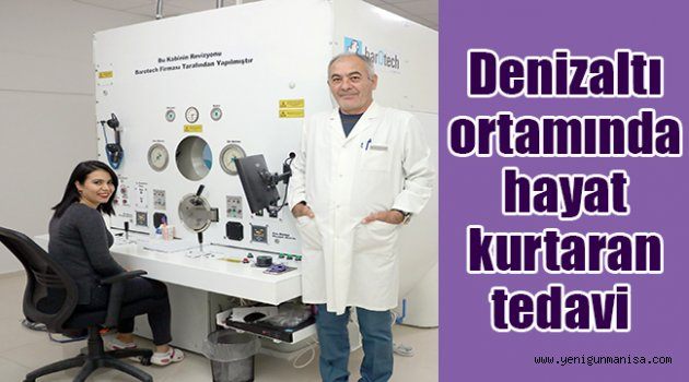 Denizaltı ortamında hayat kurtaran tedavi