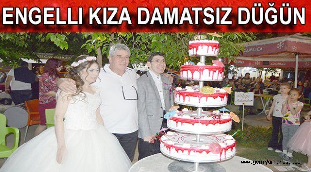 Engelli kıza damatsız düğün
