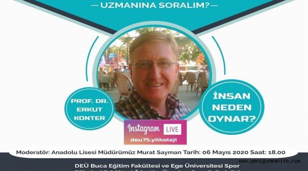 ERKUT KONTERDEN İNSAN NEDEN OYNAR SEMİNERİ