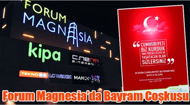 Forum Magnesia’da Bayram Coşkusu