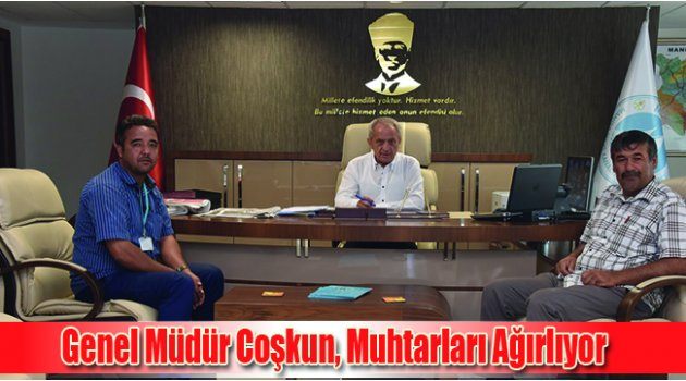 Genel Müdür Coşkun, Muhtarları Ağırlıyor