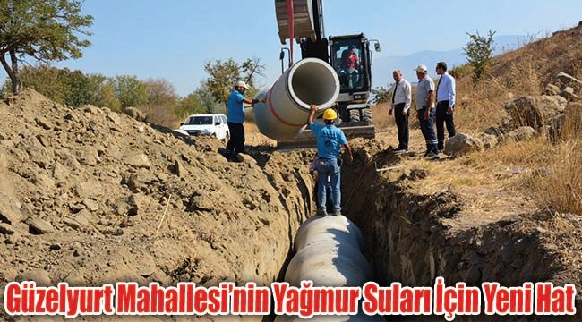 Güzelyurt Mahallesi’nin Yağmur Suları İçin Yeni Hat